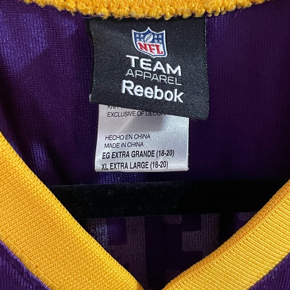 Youth XL Adrian Peterson Vikings Jersey - Picture 3 of 4